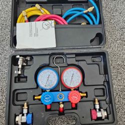 Hvac and automotive gauges high and low side