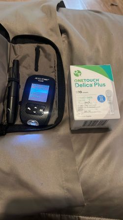 Accu-chek with One Touch Delica Plus Lancets Box 100