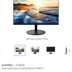 22in Wide FHD LED LCD Monitor 
