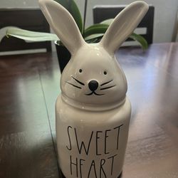 RAE DUNN Bunny Jar