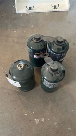 Propane Canisters Lot of 4