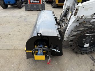 Broom Skid Steer sweeper Attachment 