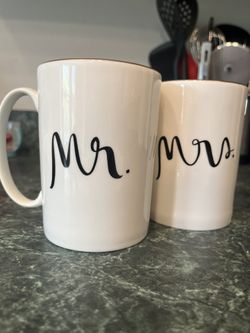 Kate Spade Mr. And Mrs. Coffee Cups