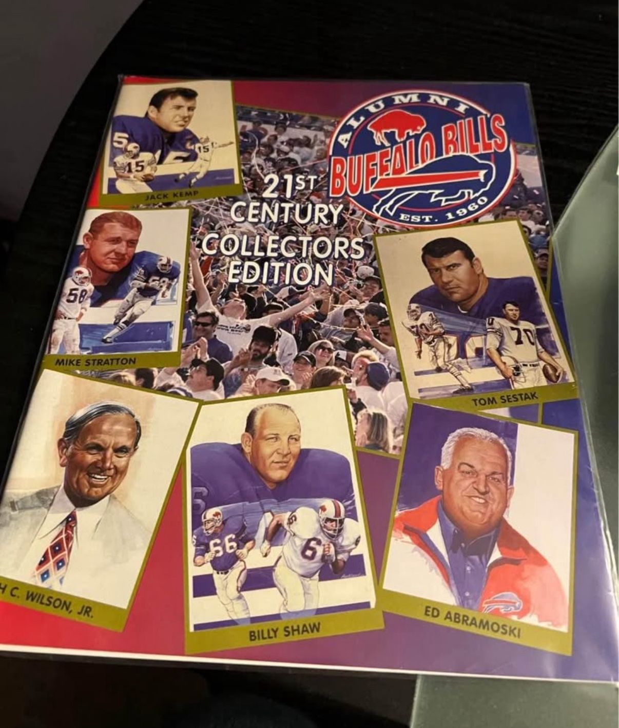 Alumni Buffalo Bills 21 St Cenury Collectors Edition Program