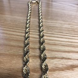 10mm Gold Chain 14k