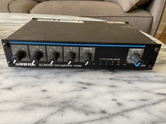 Shure scm268 mixer
