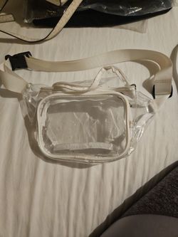 clear fanny pack
