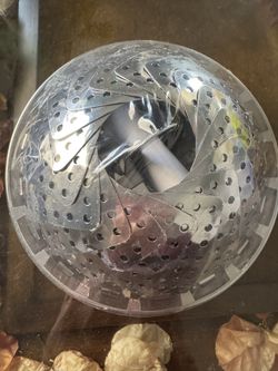 IKEA STABIL Stainless Steel Steamer Basket, 9 in, Gas/Electric/Induction