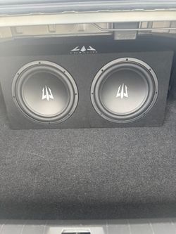 Triton 12” subwoofers