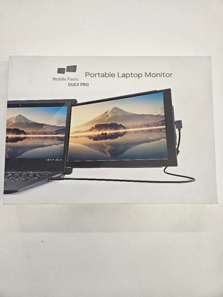 Mobile Pixels Duex Plus Portable Monitor for Laptops, USB C/USB A Plug and Play 13.3in FHD 1080p Laptop Screen Extender $140