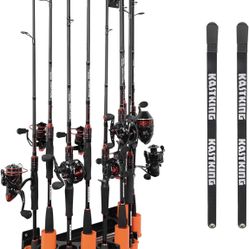 Rod Rack with Line Spooling Station