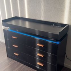 New LED Dresser Night Stand
