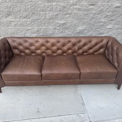 Leather Couch