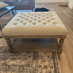 Fabric Ottoman