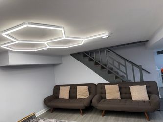 2 Sofa bed set with 4 cushions