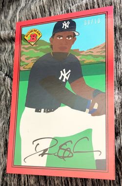 2021 Bowman X Deion Sanders #29 Red Foil /10 – 08/10 Yankees