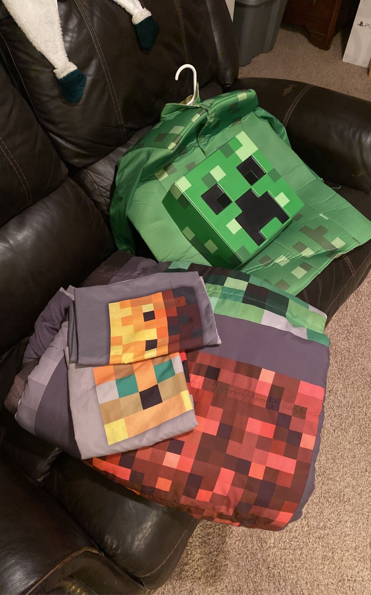 Minecraft Comforter And Costume