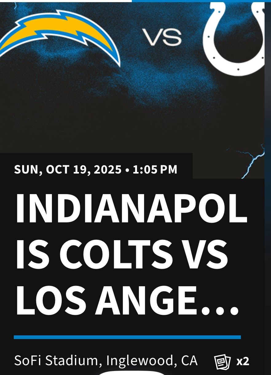 Chargers Vs Colts 