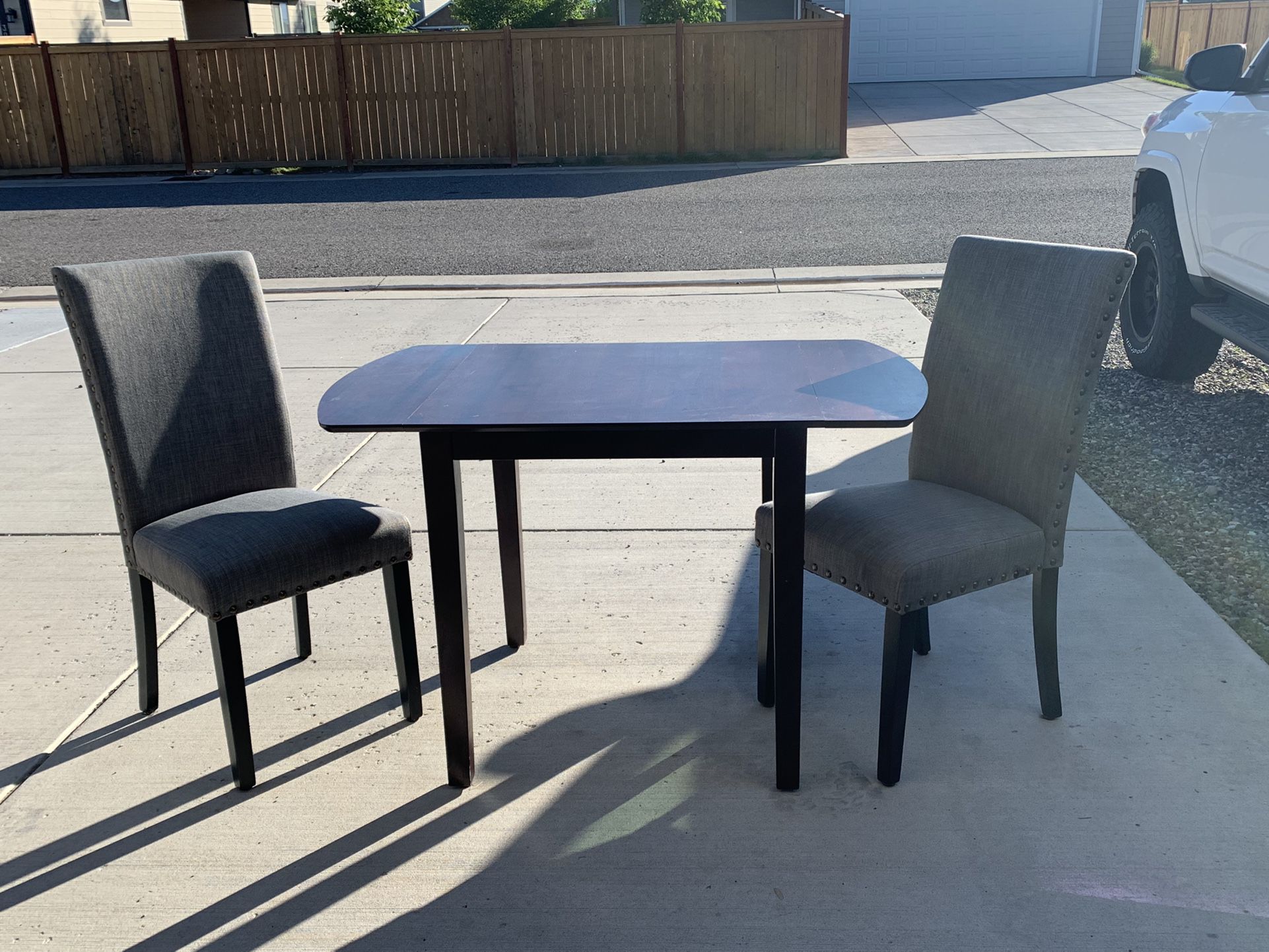 Small Kitchen Table and Chair Set 