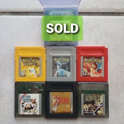 Pokemon Nintendo Gameboy 