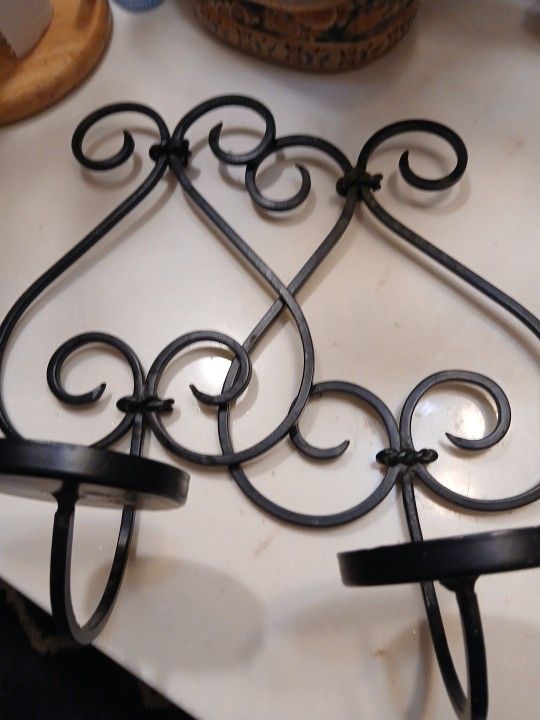 2 Wall Candle Holders