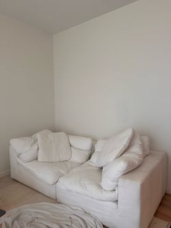 White cloud modular couch