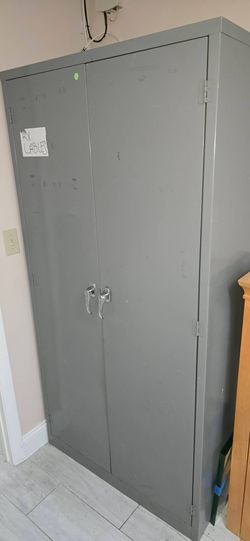 Metal Storage Cabinet for office or garage in good condition.