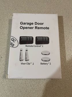 Datonten US3B893MAX-CR 3-Button Garage Door Opener Remote 2-Pack