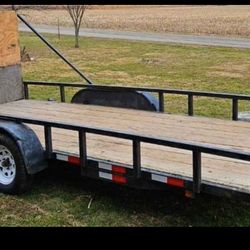 Trailer 7x16 tandem axle