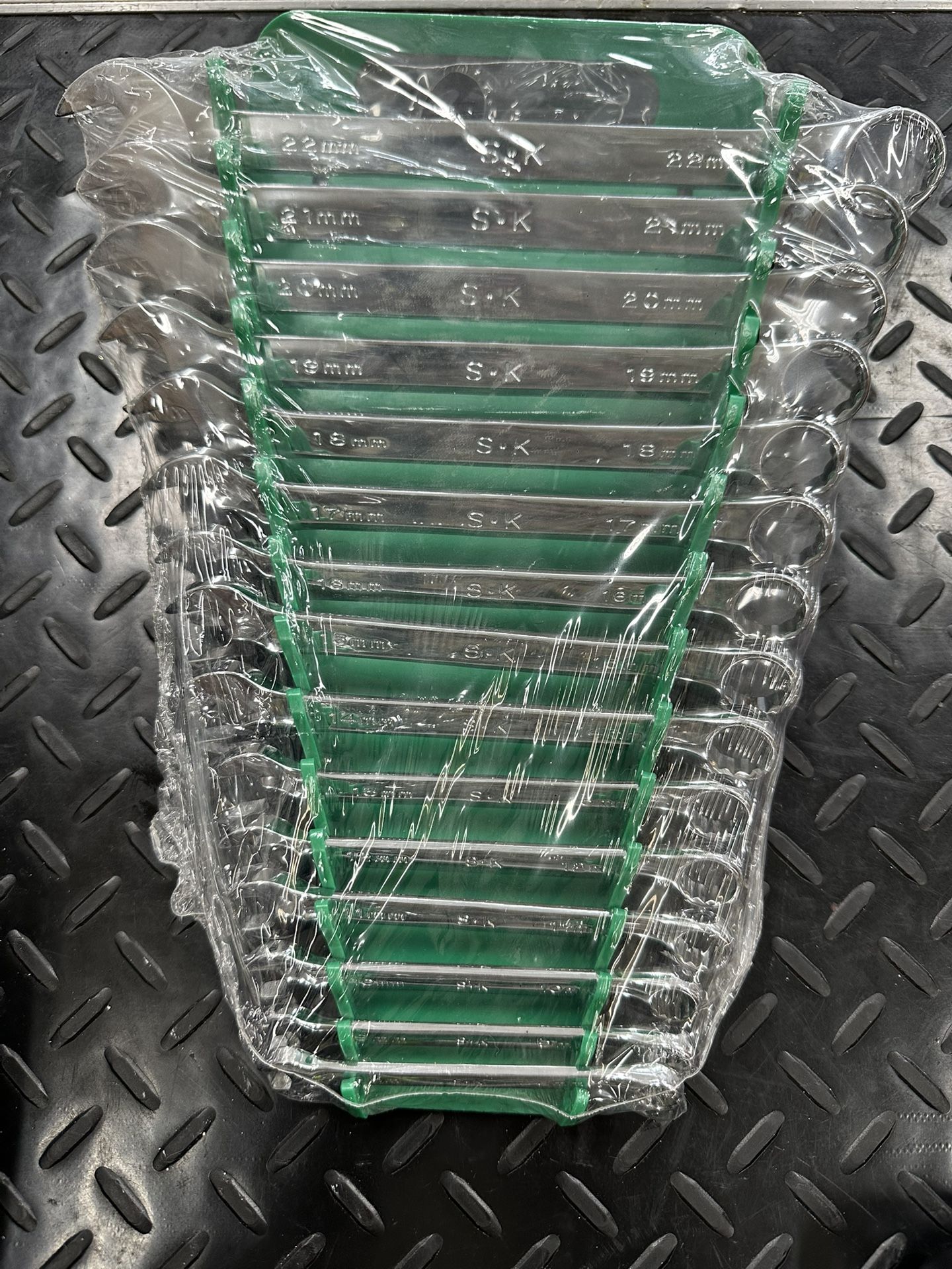 S-K Metric Combination Wrench Set (15pc)