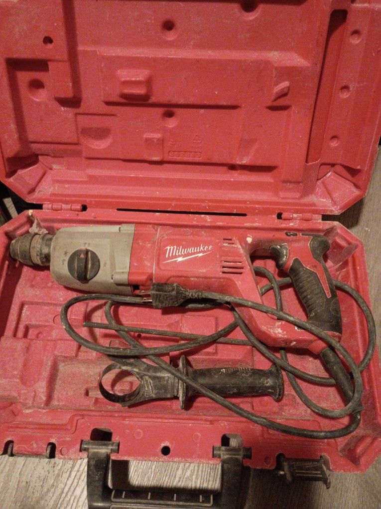 Milwaukee Corded SDS Plus Rotary Hammer Drill