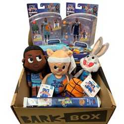 Space Jam Lot — Figures, BarkBox Plush, VHS
