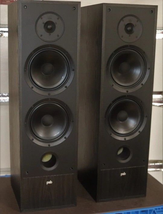 Vintage Stereo Floor Speakers PSB Model 800