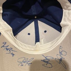 Signed Dodger Hat