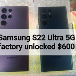 Samsung S22 ULTRA 5G FACTORY UNLOCKED 