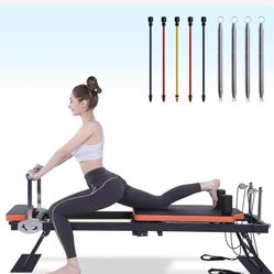 Foldable Pilates Reformer Machine,