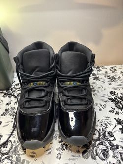 Air Jordan 11 Retro Black High-Top Sneakers