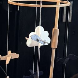 ADORABLE AIRPLANE crib Mobile 