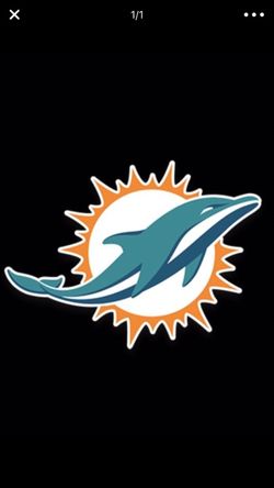 Dolphins tickets for sale for today games ! Section 111 row 11