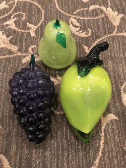Decorative Glass and Handblown Glass Fruit