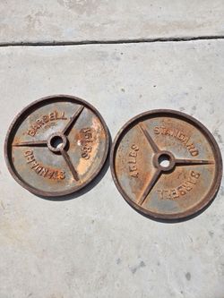 45LB Olympic Plates