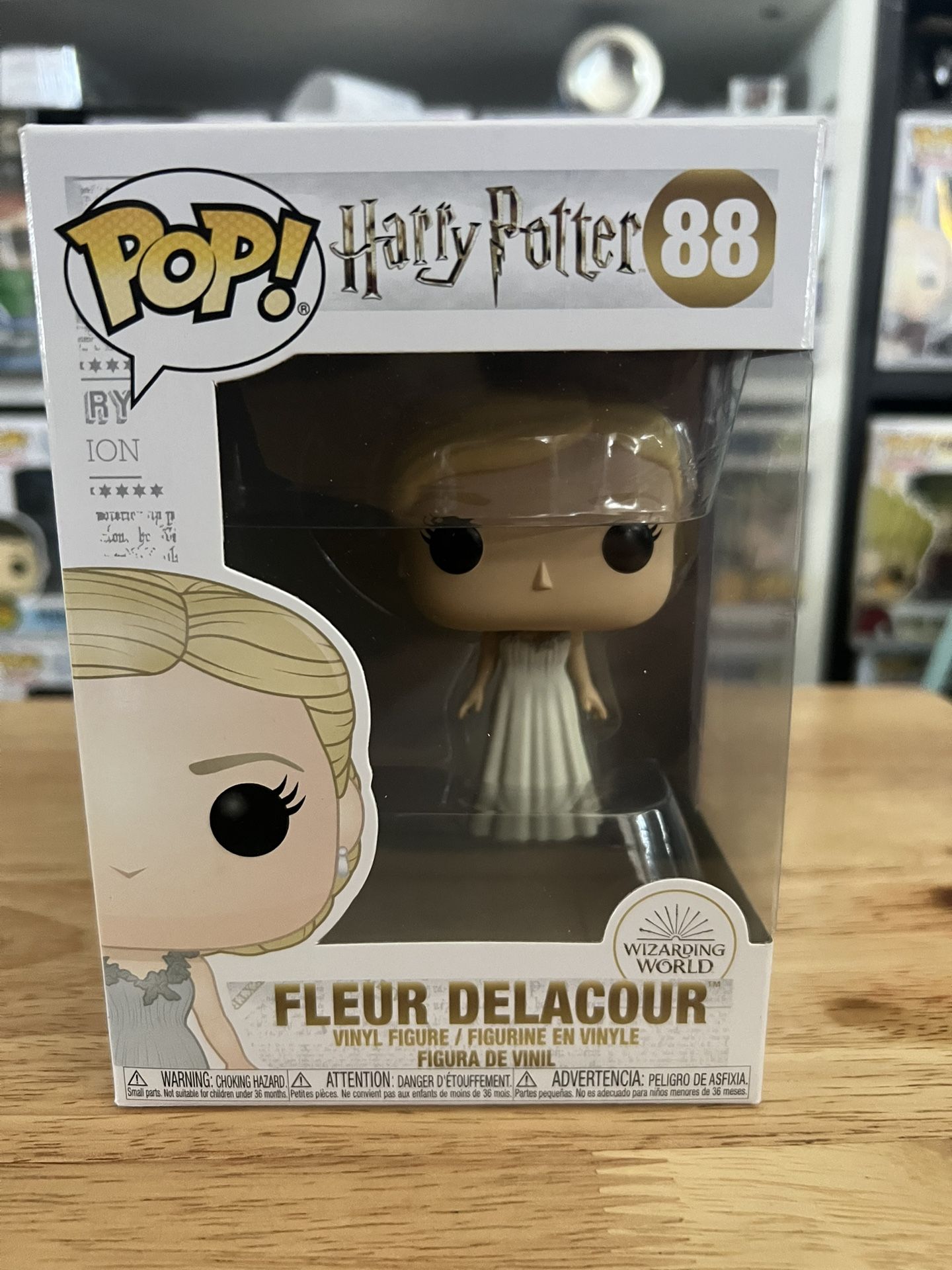 Fleur Delacour Yule Ball Harry Potter Funko Pop #88 Wizarding World Goblet Fire