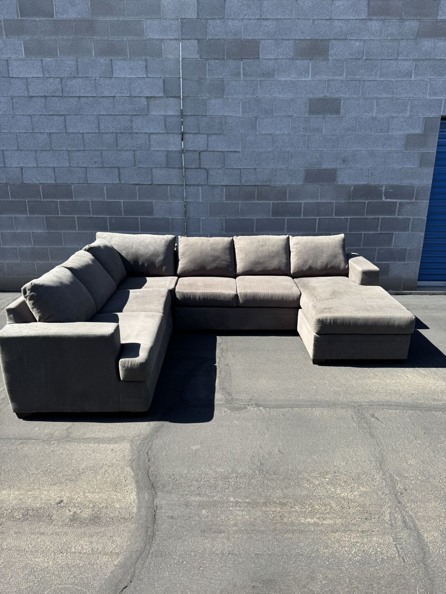 Modern Grey Sectional