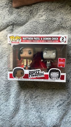 Scott Pilgrim vs The World Matthew Patel & Demon Chick Funko Pop
