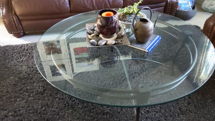 Glass Coffee/Center table and End/Side table