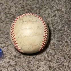 Autographed Twins Baseball - 1967