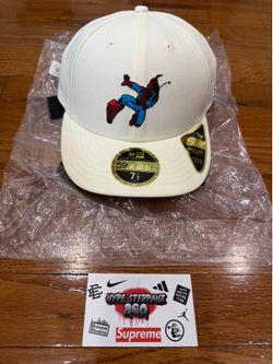Kith x Marvel For New Era Spidey 59FIFTY Fitted “Sandrift” 7 1/2 SS24 Brand New