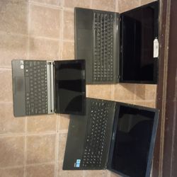 1 Gateway laptop & 2 Asus gaming pcs