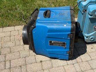 Selling a set of 3 used air scrubbers / negative air machines.