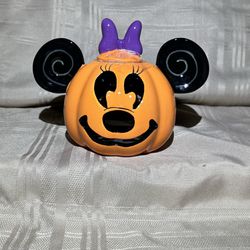Minnie Mouse Pumpkin Tea Light